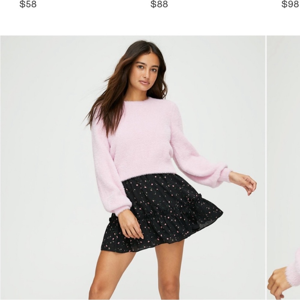 Aritizia Sunday best floral skirt